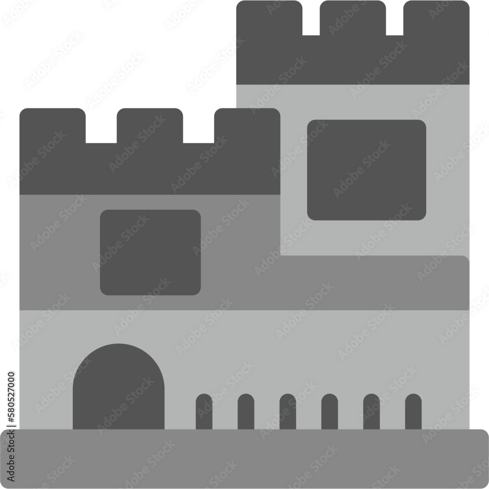 Canvas Prints castle icon