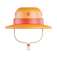Bucket Hat 3D Icon