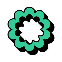 Retro Abstract Shape