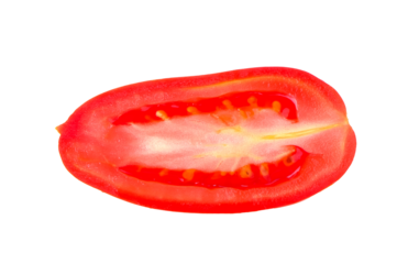 tomato slice on transparent png