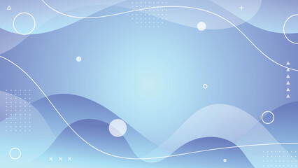 Abstract geometric background of fluid liquid and dynamic shapes. Wallpaper gradient with liquid shape. Illustration colorful template banner with soft curve and wave.