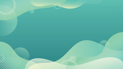 Abstract geometric background of fluid liquid and dynamic shapes. Wallpaper gradient with liquid shape. Illustration colorful template banner with soft curve and wave.