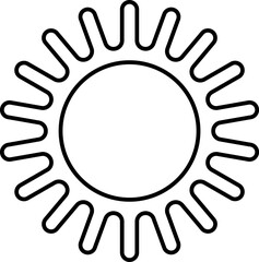 Connected cogs gears vector illustration.