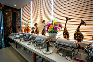 buffet breakfast at four-star Muong Thanh Grand Hotel, Vinh city, Nghe An province, Vietnam