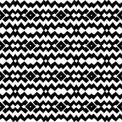 Vector monochrome pattern, Abstract texture for fabric print, card, table cloth, furniture, banner, cover, invitation, decoration, wrapping.seamless repeating pattern.Black and 
white color.