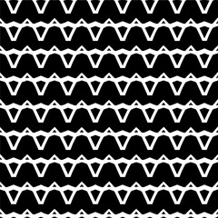 Vector monochrome pattern, Abstract texture for fabric print, card, table cloth, furniture, banner, cover, invitation, decoration, wrapping.seamless repeating pattern.Black and 
white color.