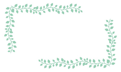 植物　フレーム