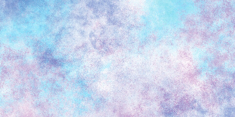 Abstract background with . Grunge smooth light sky blue, pink and purple shades aquarelle background .Creative design with grunge aquarelle painted paper textured canvas for vintage design, invitation