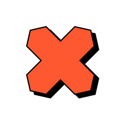 Retro Abstract Shape 