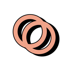 Fototapeta premium Retro Abstract Shape 