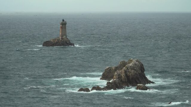 Sunset on the Pointe du Raz, Britanny, France