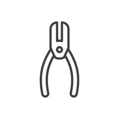 Pliers icon - repair tool icon sign symbol