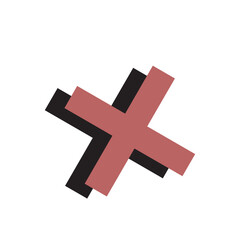 Obraz premium Retro Abstract Shape