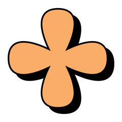 Retro Abstract Shape