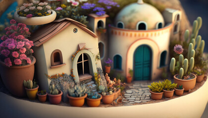 Fototapeta premium fairy garden