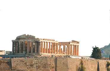 Parthenon Acropolis in Athens  Greece