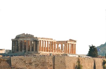 Parthenon Acropolis in Athens  Greece