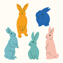 Tea with Rabbit Easter Lovely