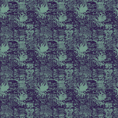 Fototapeta premium Abstract Boho Seamless Pattern Background