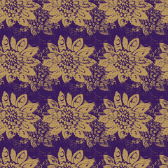 Abstract Boho Seamless Pattern Background