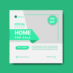 Real Estate Media Sosial Posting editable Template