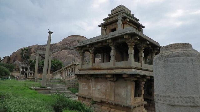 A Hidembeswara renowned temple located on top of a hill inside the fort