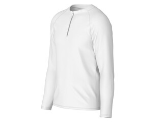 Jersey Sport Zipper Long Sleve Mockup Resource