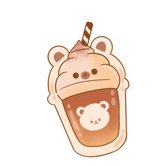 Obraz premium เซตโทนร้านกาแฟ 