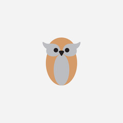 owl on white