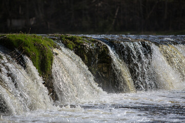 Waterfall from the side