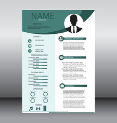 cv template design