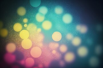 Abstract Pastel Colour Gradient Background With Lights – Generative AI