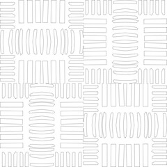 Simple curved line design.Abstract geometric black and white pattern for web page, textures, card, poster, fabric, textile.dot patterns.