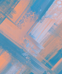 Abstract Blue Pink paint Background. Vector illustration design