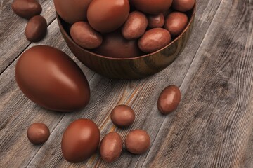 Chocolate tasty sweet Easter egg