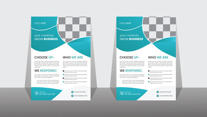 corporate business flyer design roll up banner poster set paper social media post Facebook  cover