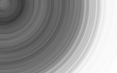 Fototapeta premium circle gradient black and white abstract background