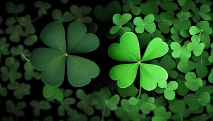 Background for St. Patrick Day. Ai render.