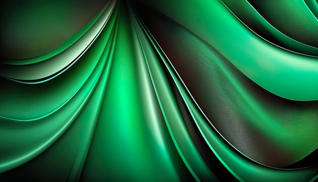 abstract green background Amazing and classy Abstract background AI Generated illustration