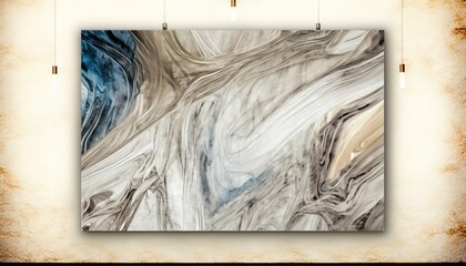 old frame on wood Amazing and classy Abstract background AI Generated illustration