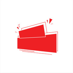 Sale Banner Red Color