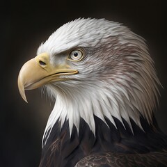 Fototapeta premium american bald eagle