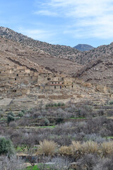 Old Chaoui villages from Theniet El Abed, Batna, Algeria