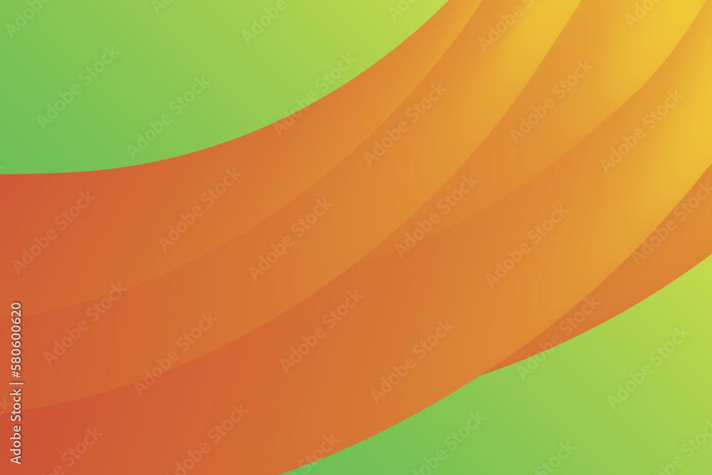 Fototapete simple gradient wave abstract background. fluid background. suitabble for landing page and computer 