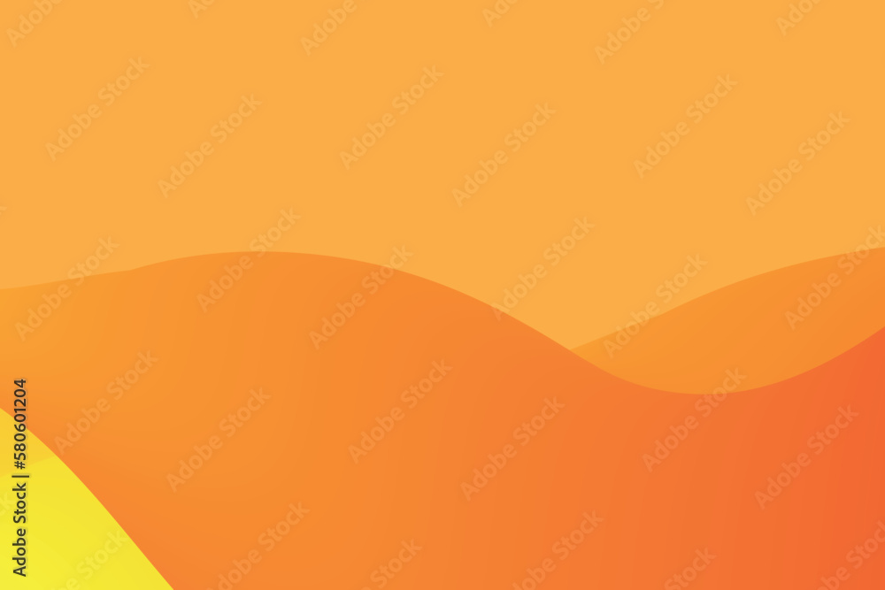 Poster simple gradient wave abstract background. suitabble for landing page and computer desktop wallpaper.