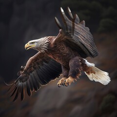 american bald eagle in flight