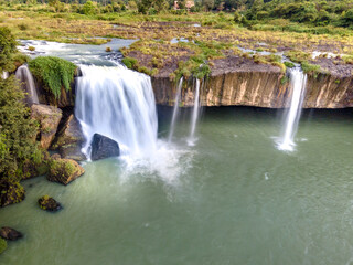 Image beautiful of Dray Nur waterfall in National park at DakNong province, Vietnam