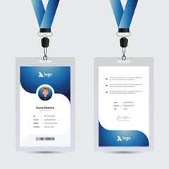 Company Id Card Template design, business id card design