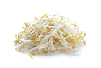 bean sprout on transparent png - obrazy, fototapety, plakaty