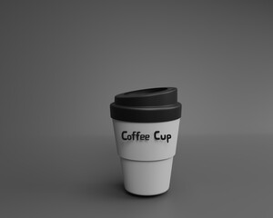 coffee cup, logo